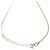Collana con cuore in strass e logo Coco C23B di Chanel D'oro - vista 7