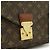 Borsa Monceau 28 Monogramma Louis Vuitton Marrone - vista 10