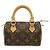 Borsa Mini Speedy Monogram Louis Vuitton Marrone Monogramma - vista 2