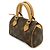Borsa Mini Speedy Monogram Louis Vuitton Marrone Monogramma - vista 3
