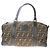 Borsa Boston convertibile Fendi in tela Zucca media