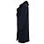 Acne Studios Era Single-Breasted Faux Fur Collared Coat in Navy Blue Wool - view 2