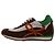 Loewe Flow Runner Sneakers in Multicolor Suede and Nylon - view 4