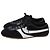 Sneakers basse Dries Van Noten in suede nero - vista 4