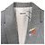 Grau Woll Einreiher Blazer mit Karomuster von Zadig & Voltaire - Ansicht 4