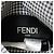 Fendi Houndstooth-Check Reversible Jacket in Black and White Polyester - view 4