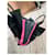 Sac fourre-tout en cuir rose et noir avec détail en nœud Valentino Garavani  - vue 11