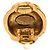 Timeless Orecchini a clip vintage Chanel Coco Mark D'oro - vista 3