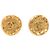 Timeless Orecchini vintage a clip Coco Mark di Chanel D'oro