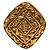 Spilla Vintage CHANEL Placcata Oro D'oro