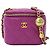 Vanity Borsa CHANEL Matelassé Coco Ball in pelle di agnello viola Porpora