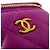 Vanity Borsa CHANEL Matelassé Coco Ball in pelle di agnello viola Porpora - vista 13