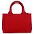 Borsa in tela Canapa da donna di Prada Rosso - vista 3