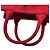 Borsa in tela Canapa da donna di Prada Rosso - vista 6