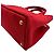 Borsa in tela Canapa da donna di Prada Rosso - vista 7