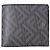 Zucca Fendi Men's Bifold Wallet Brown Black