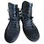 Sneakers alte in suede nero Dior Homme