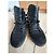 Sneakers alte in suede nero Dior Homme - vista 2
