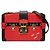 Borsa a Spalla Epi Trunk Clutch di Louis Vuitton Nero Rosso