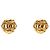 Orecchini a clip vintage Coco Mark di Chanel D'oro