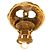 Orecchini a clip vintage Coco Mark di Chanel D'oro - vista 3