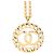 Collana con motivo a cuore Coco Mark di Chanel D'oro