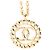 Collana con motivo a cuore Coco Mark di Chanel D'oro - vista 2