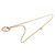 Collana con motivo a cuore Coco Mark di Chanel D'oro - vista 3