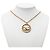 Collana con motivo a cuore Coco Mark di Chanel D'oro - vista 6