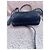 Sac Eden de Givenchy en velours noir avec fermeture 'G' - vue 5