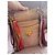 Chloé Borsa a Spalla in Pelle e Camoscio Chloe Jane Multicolore Beige - vista 11