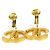 Orecchini a clip in metallo dorato Chanel D'oro - vista 5
