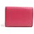 Cartera plegable de cuero rosa para mujer Prada - vista 2