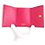 Cartera plegable de cuero rosa para mujer Prada - vista 3