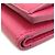 Cartera plegable de cuero rosa para mujer Prada - vista 5