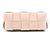 Borsa in pelle Small Brick Cassette di Bottega Veneta Rosa - vista 4