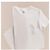Vestido t-shirt de algodão branco Hermès Paris com bolso bordado - vista 9