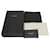 Portefeuille long en cuir Monogram Yves Saint Laurent Noir  - vue 5