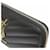 Portefeuille long en cuir Monogram Yves Saint Laurent Noir  - vue 8