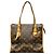 Borsa Tote Monogram Popincourteau di Louis Vuitton Marrone