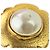 Vintage Chanel Clip-Ohrringe aus Gold mit Kunstperlen Golden - Ansicht 14