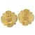 Vintage Chanel Clip-Ohrringe aus Gold mit Kunstperlen Golden - Ansicht 8