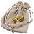 Chanel Coco Mark Circle Clip Earrings Golden - view 12
