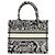 Borsa da Libro Toile de Jouy Christian Dior Blu navy - vista 3