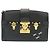 Clutch Trunk Louis Vuitton in pelle Epi Nero