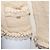 Vintage beige Chanel Strickjacke. - Ansicht 5