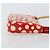 Pochette Accessoires Yayoi Kusama Punti Dipinti Monogram vernice Louis Vuitton Rosso - vista 3