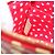 Pochette Accessoires Yayoi Kusama Punti Dipinti Monogram vernice Louis Vuitton Rosso - vista 7