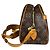Borsa a Spalla Monogram Blois di Louis Vuitton Marrone Multicolore Monogramma - vista 4