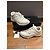 Sneakers in pelle e suede bianco Chanel - vista 9
